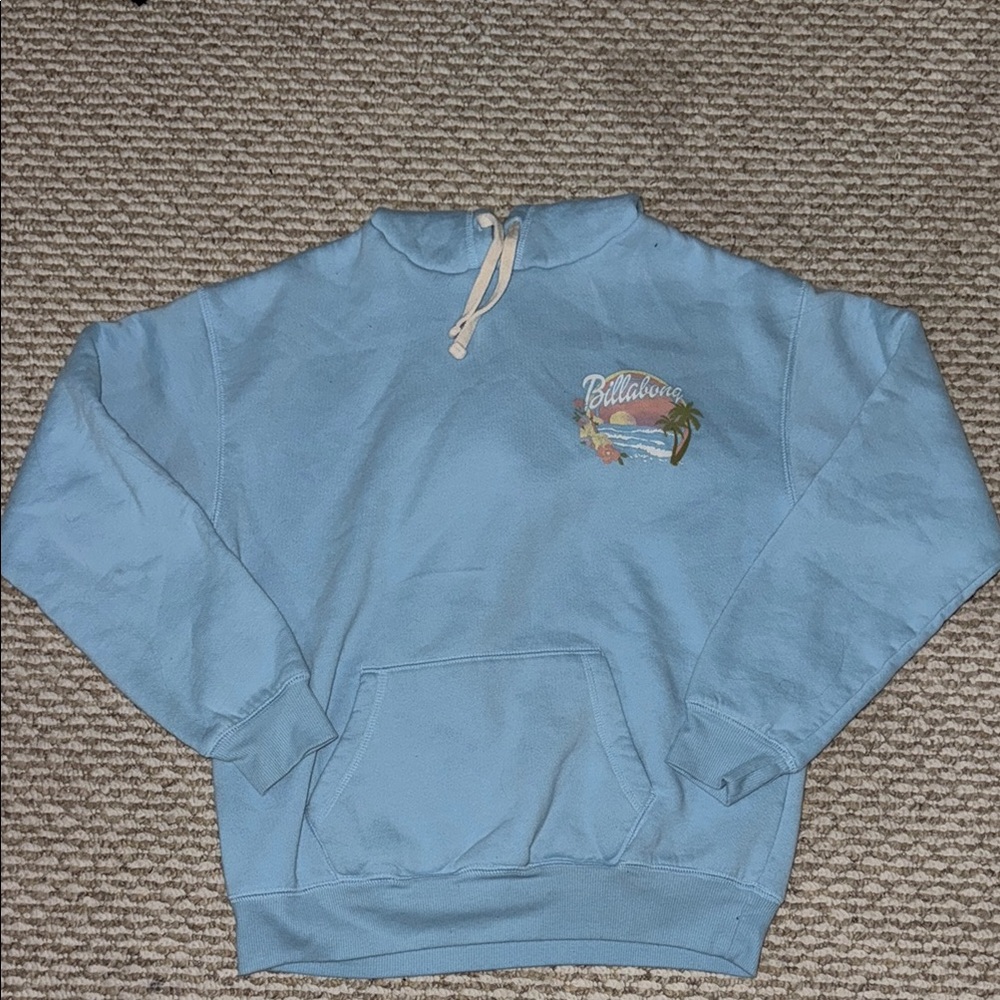 Billabong Blue Crewneck Jacket